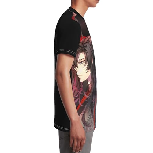 Children's T Shirts for zu shi mo dao Tops,Cute 3D Printed Short Sleeve tees for Running3