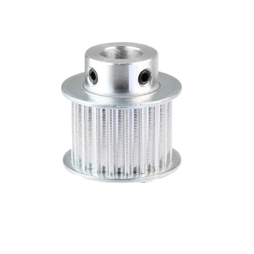 Poulie dentée 5M-22T alésage 12mm pour courroie caoutchouc 20mm