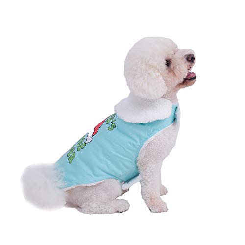 DECDEAL Cachorro Casaco de inverno Roupas Cachorro Roupa de inverno para filhotes Presente de Natal