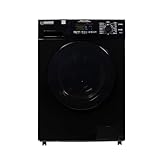 Equator All-in-One Washer Dryer VENTLESS/VENTED PET cycle 1.62cf/15lbs+Portability Kit in BLACK