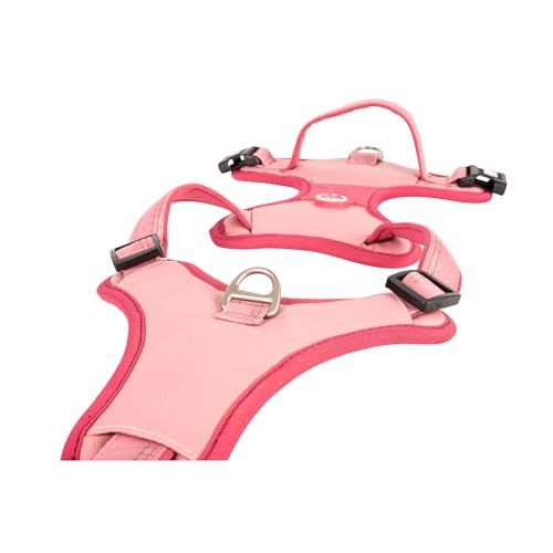 Max & Molly Sport Hundegeschirr Sehr Grosse Hunde mit Gotcha! Smart ID Sicherheitsanhänger, Matrix 2.0 Rose/XL, Geschirr Hund Gepolstert & Reflektierend - Komfort für deinen treuen Begleiter