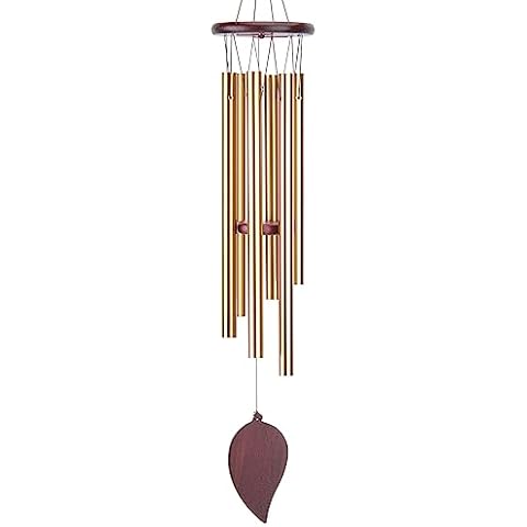 AJulyBee Large Wind Chimes for Outdoors, 30 inch Wind Chime Decor for Garden, Great Memorial Wind Chime for Loss of Loved Mother Father, Great for Outdoor, Patio, Home or Garden Décor Cover