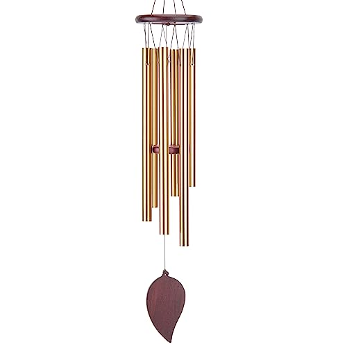 AJulyBee Klangspiel Windspiel für draußen, großes Windspiel, Dekoration für Garten, Terrasse, Hof, Haus (76,2 cm)