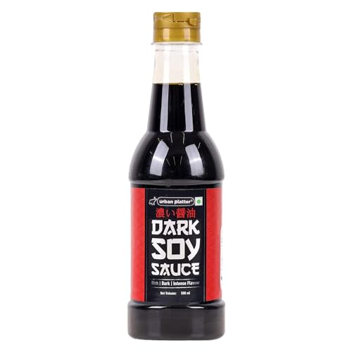 Image of Urban Platter Dark Soy Sauce, 500ml (Traditionally Brewed from SOYA Beans | Asian Umami Seasoning for Stir-Frying | Clean-Label)