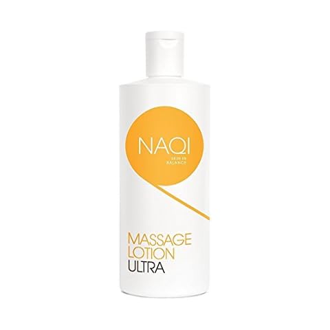 NAQI Ultra Massage Lotion, Long Lasting Hypoallergenic Moisturising Lotion for Deep Tissue Recovery Massage Therapy, 500 ml Cover