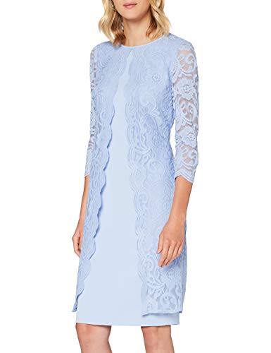 Gina Bacconi Mujer Mavis Vestido para Madre de la Novia Not Applicable, Nordic Blue, 12
