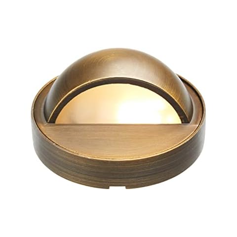 VOLT Cast Brass Deck Lights (Bronze) & LED Bulbs Cover