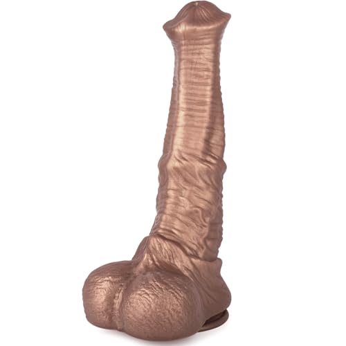 14 Inch Huge Horse Dildo Thick Girthy Animal Dildo for Anal Play