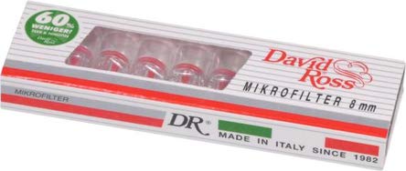 David Ross Zigaretten Microfilter 8mm 20x10 Filter