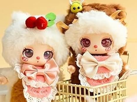 4つセット。ラブブ風ぬいぐるみキーホルダー ラブブ風 キャラクター風 キーホルダー ぬいぐるみストラップ