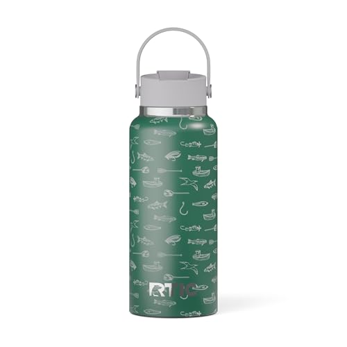 RTIC 32oz Outback Water Bottle, Ceramic Lined, Insulated, Stainless Steel,
