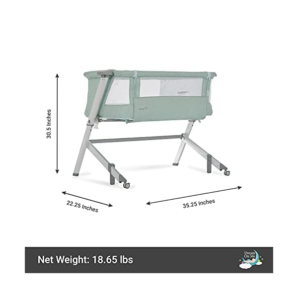 Dream On Me, Skylar Bassinet & Bedside Sleeper - Image 5