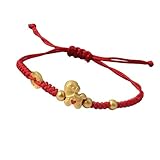 Amuleto di protezione cinese Feng Shui: infuso con significato Feng Shui: si ritiene che il ciondolo a forma di cavallo allontani l'energia negativa e porti protezione, mentre la corda portafortuna migliora il chi positivo (energia). Più che semplici gioielli, è un amuleto simbolico per la vita quotidiana, offrendo un senso di sicurezza e buona fortuna nel lavoro, nella vita e nelle relazioni.