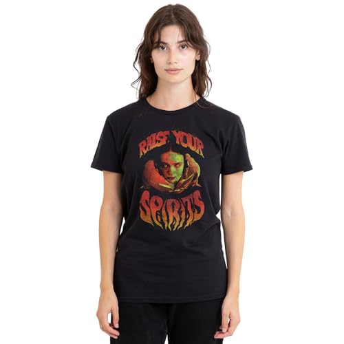 T-shirt Stranger Things femme XL noir vêtement coton geek