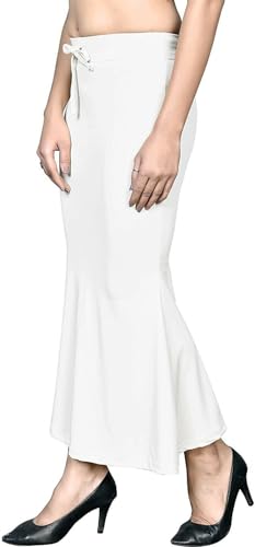 Image of Women's Perfect Curvy Look Saree Shapewear (Fish Baby Pink 2XL S90)