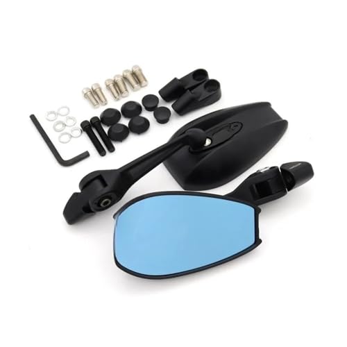 Espejos laterales para motocicleta Street King V2 totalmente ajustables con acabado de alta gama 2