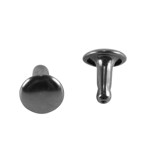 WANGCL 20 Pièces Crochets Pour Lacets De Chaussures Boucles Pour Lacets Rivets En Cuir Double Rivet Décoration Pour Réparation Chaussures D Escalade Randonnée Travail Bottes D Alpinisme Extérieur – vue 3