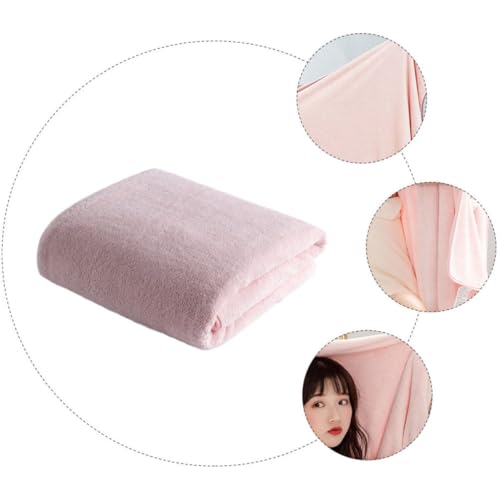 Serviette de bain corail molletonné peignoir wrap pour spa à la maison - 4