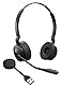 Jabra Engage 55 Stereo-Headset UC, Link 400a DECT-Adapter USB-A, Engage 55 Tischständer, 1,2 m USB-C-auf-USB-A-Kabel, Tragetasche, Garantie und Warnung (Sicherheitsbroschüren)