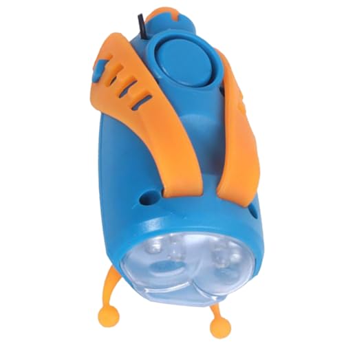 Bicicleta infantil luz LED y bocina azul para rutas de montaña