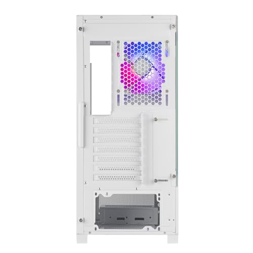 Image of Silverstone Technology Lucid 05 Exquisite ATX Chassis with a Bold 270 Panoramic View, SST-LD05-W-ARGB