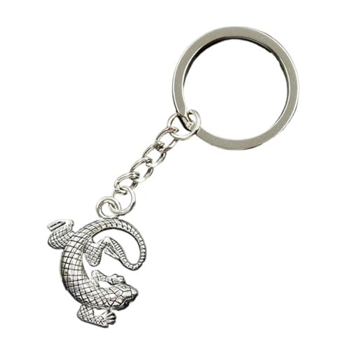 Porte-clés voiture homme métal gecko, une idée cadeau originale