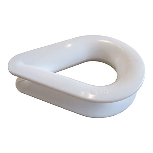 Boat Fittings Nylon Rope Thimbles - for rope diameter 14mm