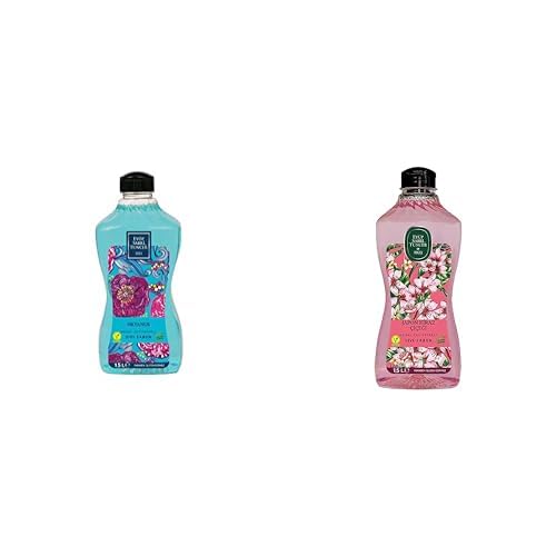 Eyüp Sabri Tuncer Doğal Zeytinyağlı Sıvı Sabun Okyanus 1,5 L Pet Şişe (1 x 1500 ml) xEyüp Sabri Tuncer Doğal Zeytinyağlı Sıvı Sabun Japon Kiraz Çiçeği 1,5 L Pet Şişe (1 x 1500 ml)