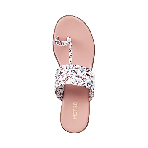Image of Metro Women Wedge Heel Slip-on Sandal
