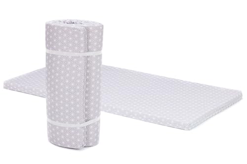Fillikid Reisebettmatratze 60 x 120 cm | Baby-Matratze gerollt |...