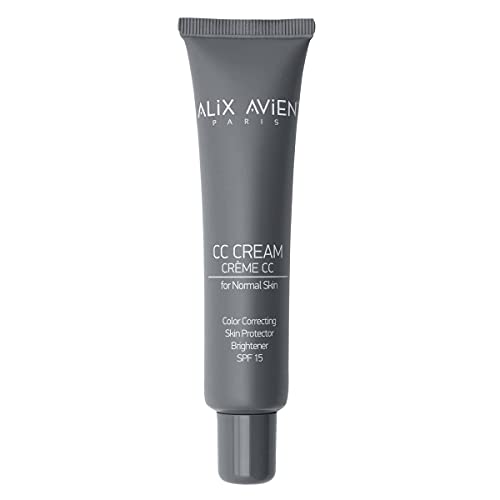 Alix Avien Paris, CC Cream for Normal Skin Moistrizes and Evens out Skintones SPF 15 Cover