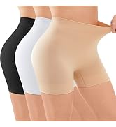 YADIFEN 3 Pack Slip Shorts for Women Under Dress, Anti Chafing Underwear Seamless Shaping Boyshor...