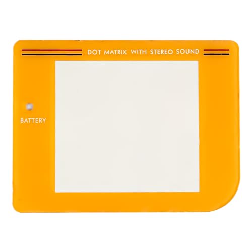 ANCLLO GB Consola de Juegos Pantalla Panel de plástico GB Espejo de Pantalla para Game Boy Pantalla clásica Lente Protectora de Repuesto
