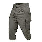 Leo Köhler Bundeswehr Kniebundhose Original Moleskin Oliv, Größe:52 (BW Größe 9)