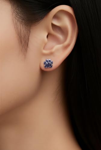 Image of 925 Sterling Silver Paw Print Stud Earrings (Choose Your Style) (Nickel Free)
