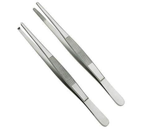 FusionKraft Standard Surgical Tooth (1x2 Teeth) & Plain Forceps, 6" (Combo Pack of 1 Each) (B08QW3QMJ6) Amazon Price History, Amazon Price Tracker
