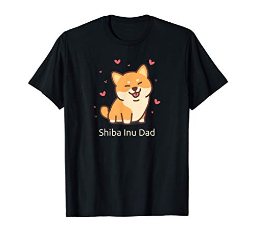 Shiba Inu Dad; Per uomini e ragazzi Maglietta