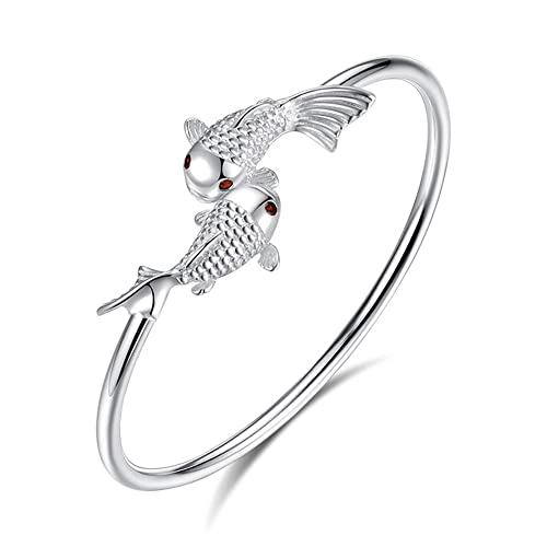 Manchette poisson Feng Shui en cristal de haute qualité pour femme exigeante