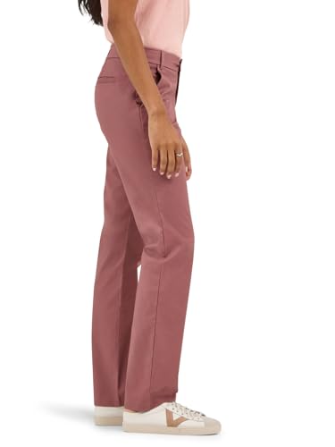 Image of Lee Women's Wrinkle Free Relaxed Fit Straight Leg Pant