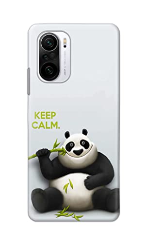 Image of PRINTFIDAA� Printed Hard Back Cover Case for Mi 11x 5G | Mi 11x Pro 5G Back Cover (Cartoon Panda) -2808