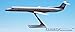 Flight Miniatures United Express (93-04) RJ145 1:100 Scale - Plastic Snap-Fit Model Airplane - Collectible Replica of United Express Airlines Aircraft - Part# AEM-14500C-003