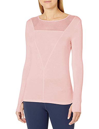 Bestisun Long Sleeve Workout Tanks for Women Athletic Tank Tops for Women Exercise Clothes for Women Yoga Top Open Back Workout Tank Tops for Women Work Outfits for Women Gym Pink M
