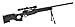 BBTac Airsoft Sniper Rifle BT-L96 Bolt Action Spring with Bipod & Scope Package
