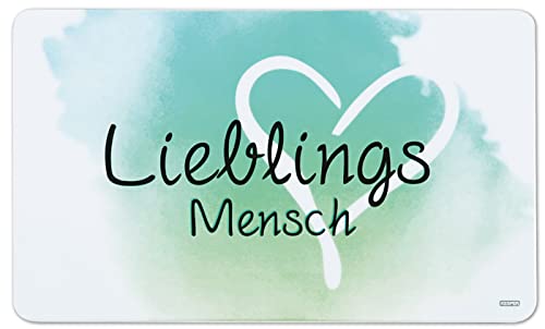 KESPER 31253 Dekor-Frühstücksbrettchen Motiv LIEBLINGSMENSCH