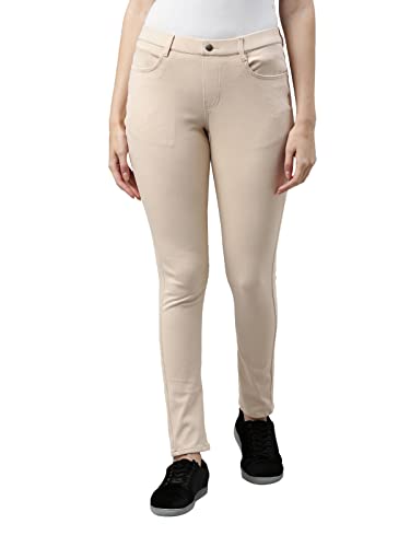 Image of GO COLORS Women Mid Rise Premium Straight Jeans