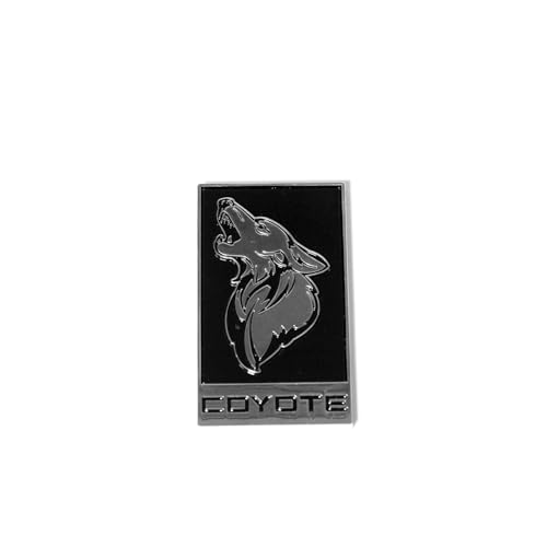 Image of GT350 Style Coyote Badge (Chrome /Black)