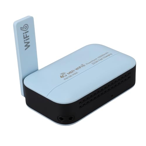 Naroote Enrutador Portátil, WiFi Inalámbrico 4G de 300 Mbps con Ranura para Tarjeta SIM, para Viajes, Negocios, Transmisión Al Aire Libre, Bandas de Frecuencia B1 B3 B5 B8 B40