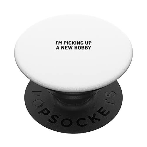 I'm picking up a new hobby PopSockets Swappable PopGrip, Black