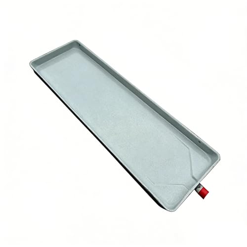 Condensate Drain Pans 32x9in Tray Water with Drain Hole and Hose Water Collector for Indoor Outdoor Split Air Conditioners