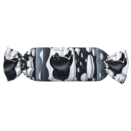 Almohada Espuma viscoelástica 62 cm x 25 cm Negro